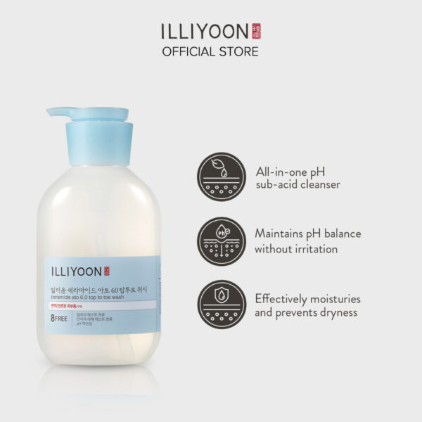 illiyoon cera. 6.0 TTT Wash 500ml(22