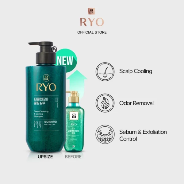 RYO Scalp D.Cleansing Shampoo 480ML(23